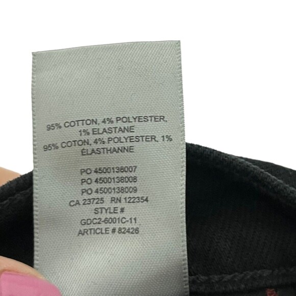 Aritzia Sunday Best Skinny Jeans Women’s 26 Dark Wash Mid Rise Stretch Denim - Picture 13 of 13